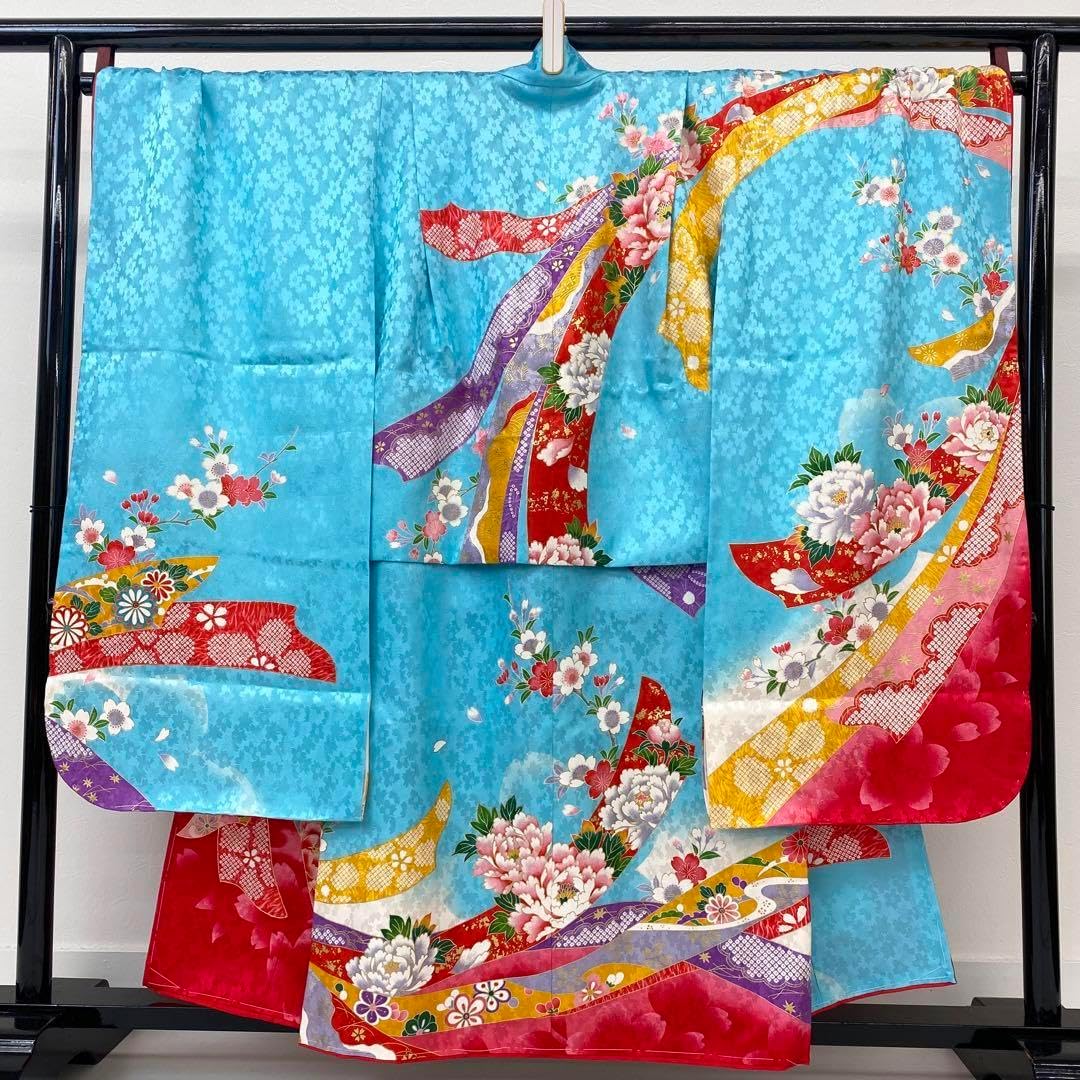 【在庫ラスト】着物と袴　女の子　120-130㎝ 在庫ラスト 袖裏地あり】着物と袴 女の子 130㎝の通販 by ＊ざら